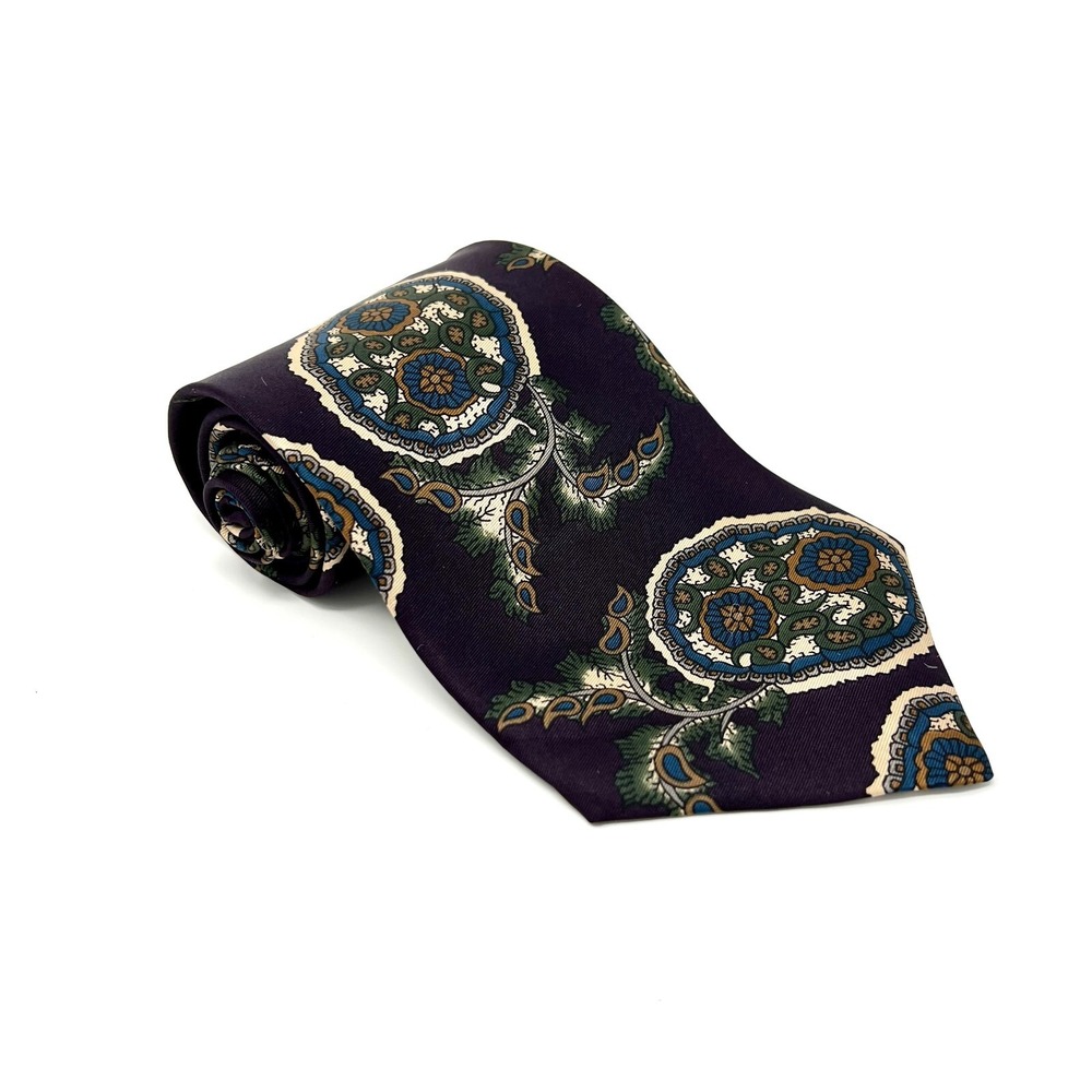 Gant Tie Multicolor Abstract 100% Silk Vintage Men's Necktie USA